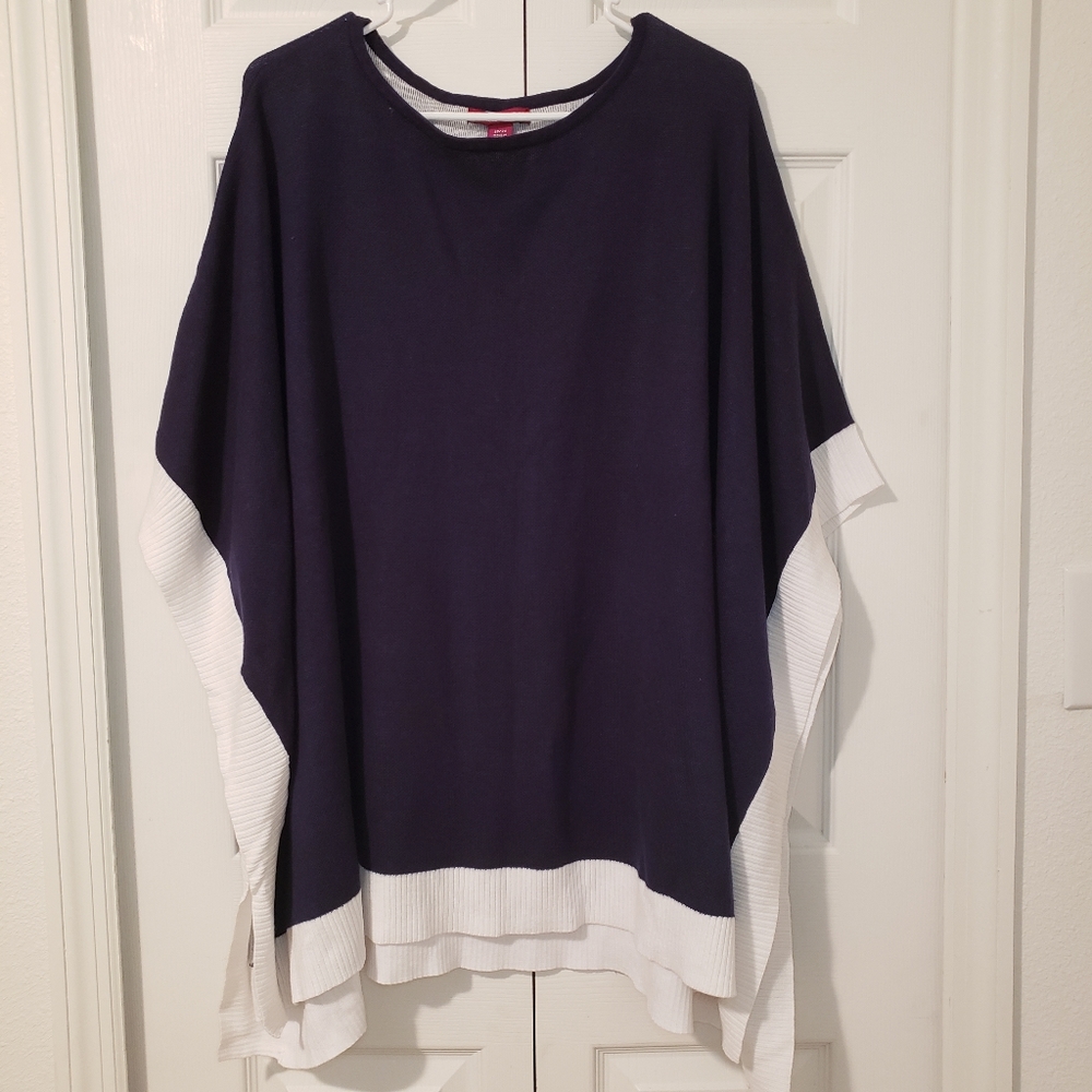 Jessica London Pullover Poncho Sweater Size 18/24